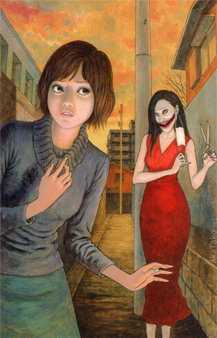 Kuchisake Onna: Truyền thuyết về người phụ nữ bị rạch miệng